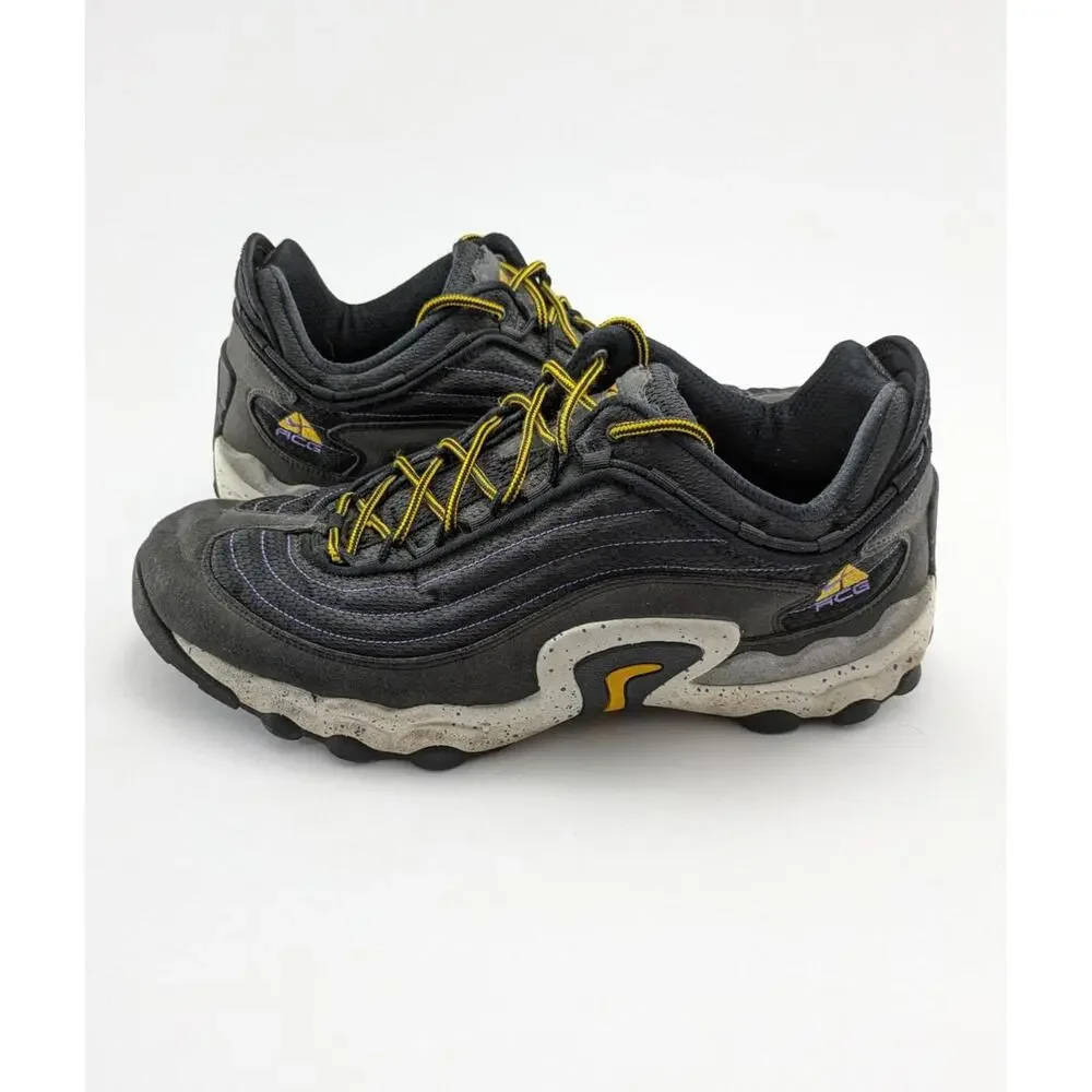 Mens Nike Air Skarn‎ ACG Lakers Black University Gold Purple CD2189-002 Size 14
